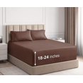 thumbnail image 1 of Extra Deep Pocket Sheets-4 Piece Sheet Set-queen Sheets Deep Pocket- Extra Deep Pocket Queen Sheets-deep Fitted Sheet Set-extra Deep Pocket Queen Size, 1 of 4
