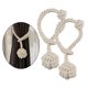 thumbnail image 5 of Corbatas de Cuerda de Cortina Perfecl Nudo de Punto 2 Piezas Beige, 5 of 8