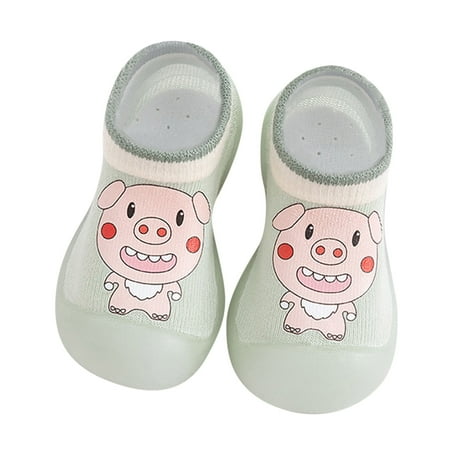

Toddler Baby Socks Shoes Toddler Kids Baby Boys Girls Shoes Cute Cartoon Animals First Walkers Antislip Socks Shoes Prewalker Sneaker
