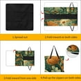 thumbnail image 3 of Cute Witch Frog Outdoor Picnic Blanket, Foldable Waterproof Beach Mat, Portable Beach Blanket for Beach Camping, Hiking, Family Concerts, 3 of 7