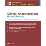 Angle View: Clinical Anesthesiology : A Test Simulation and Self-Assessment Tool, Used [Paperback]