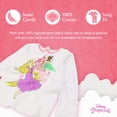 thumbnail image 3 of Conjunto de pijama Disney Princess para niñas, 6 piezas, algodón ajustado, 3 of 8