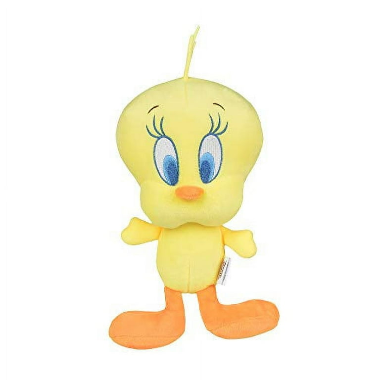 LOONEY TUNES Warner Brothers Tweety Big Head Plush Dog Toy