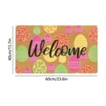 thumbnail image 3 of SASHENHG Outdoor Entrance Faux Coir Doormat Easter Easter Egg Rug Welcome Mat Absorbent Doormat Front Door Rug Non Slide For Spring Decor Home Entryway, 3 of 6