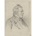 thumbnail image 2 of Józef Simmler 12x14 Gold Ornate Wood Frame and Double Matted Museum Art Print Titled - A Man's Portrait Study (1860-1867), 2 of 4