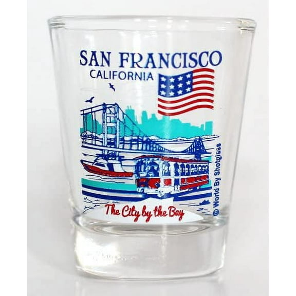 San Francisco California Great American Cities Collection Shot Glass