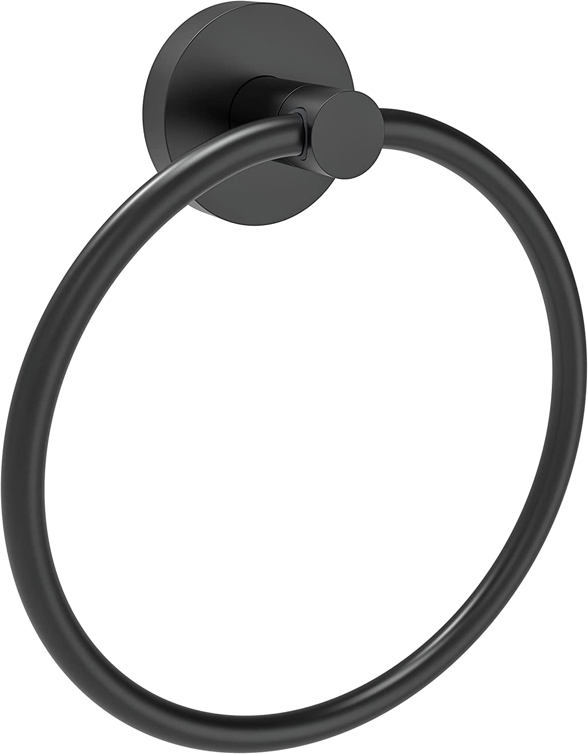 Towel Ring Hand Towel Ring Towel Ring Holder Matte Black Zinc Alloy and