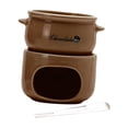 thumbnail image 4 of Mini olla para fondue de queso con calentador de , ideal para regalar, set de fondue de chocolate para dulces, fondue de queso, fiestas y N, 4 of 9