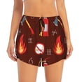 thumbnail image 6 of Rocae Fire Extinguisher for Women's Athletic Shorts Quick Dry Workout Hiking Shorts With Pockets for Running, Yoga, Gym, Sports Medium, 6 of 9