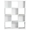thumbnail image 6 of YOSITiuu 12 Cube Storage Shelf Organizer Bookshelf with Open Back Closet Cabinet, DIY Plastic Modular Book Shelf for Organizing Closet Bins, 6 of 7