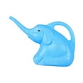 thumbnail image 2 of figatia Elephant Shaped Watering Can ,Plant Waterer ,Small ,Cute Cartoon Lightweight Watering Pot 2L for Garden Flower Indoor Outdoor Blue, 2 of 8
