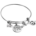 thumbnail image 2 of Pulsera de regalo de graduación 2021 Xihbxyly con letras pulsera de amistad para estudiantes, 2 of 5