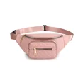 thumbnail image 1 of Riñoneras para mujer y hombre, riñonera de moda, riñonera informal y bonita para viajar, color rosa, 1 of 5