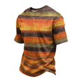 thumbnail image 2 of Mens Halloween Shirts Short Sleeve Crew Neck Pumpkin Bat Pullovers Causal Loose Funny Tees, XL, 2 of 7