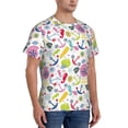 thumbnail image 2 of Vsdgher Undersea Seahorse Print Men's Dry Fit Mesh Athletic Shirts Moisture Wicking Tennis T-Shirt Tops, 2 of 9
