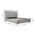 thumbnail image 3 of Luzon Queen Bed Greystone, 3 of 8