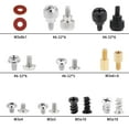 thumbnail image 3 of 300PCS Computer Screws Set,PC Case Screw Motherboard Standoff Screws for Hard Drive Fan Power Chassis Graphics Repair, 3 of 5
