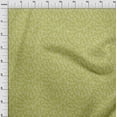 thumbnail image 4 of oneOone Silk Tabby Lime Green Fabric Asian Block Dress Material Fabric Print Fabric By The Yard 42 Inch Wide, 4 of 4