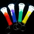 thumbnail image 2 of LOLIPPYY 40-Pack Torch Keychains, Assorted Color Plastic Material, Portable Mini Flashlights for Emergency and Daily Use, 2 of 7