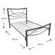 thumbnail image 4 of Cama Jaco Malta Matrimonial  Bronce, 4 of 4