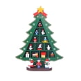 thumbnail image 2 of Árbol de Navidad Decoración Navideña perfecl con Estante para Chimenea Escultura de árbol, 2 of 8