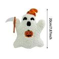 thumbnail image 2 of Halloween Ghost Pillow - White Ghost Shaped Plush Throw Pillow, Spooky Indoor Decor for Bedroom, Living Room, Party Decorations, and Anthropology Fall Decor, 2 of 5