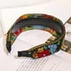 thumbnail image 5 of Diadema bohemia con bordado, cinturón de estilo étnico retro, diadema antideslizante con dientes, pinza para el pelo, 5 of 6