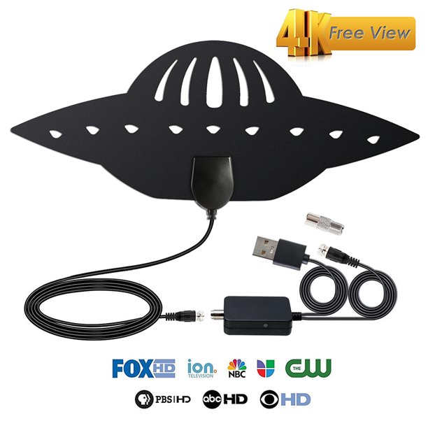 TV Antenna,[2019 Strongest]Indoor Digital HDTV Amplified Television