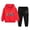 Black, variant on Linfrsh Toddler Boy Clothes Long Sleeve Hoodie Sweatshirt Pants 2PCS Toddler Boy Outfit Fall Winter Boy Clothes