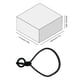 thumbnail image 2 of Soporte magnético para cuello FLhrweasw para teléfono de silicona para iPhone 15 negro, 2 of 4
