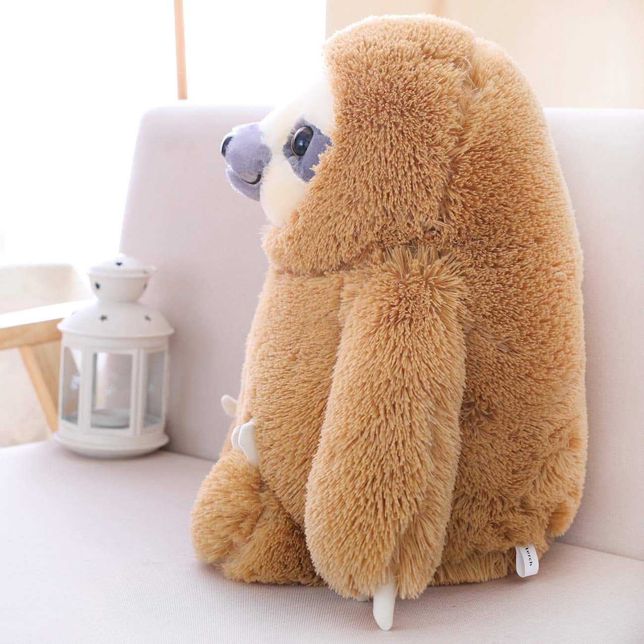 12 Inches Cute Soft Plush Three Toed Sloth Stuffed Animal Toy Xmas Kids Gift UK 