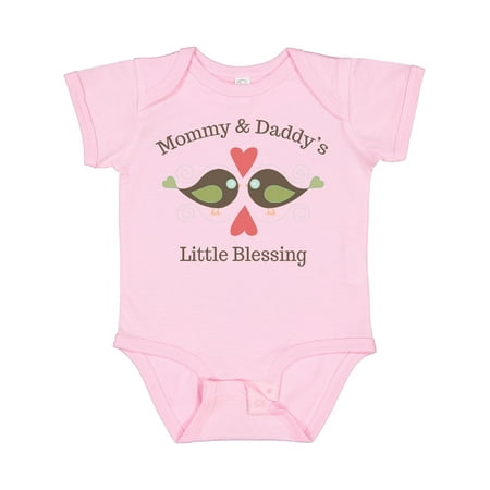

Inktastic Mommy & Daddy s Little Blessing Gift Baby Boy or Baby Girl Bodysuit