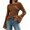 Coffee, variant on Womens Bell Long Sleeve Tops Going Out Knitted Pullover Sweater 2025 Fall Fashion Lightweight Winter Shirts