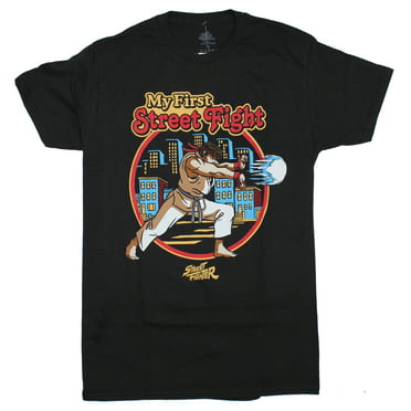 Walking Dead Men's Black Grimes Vs Negan Poster T-Shirt-Medium ...