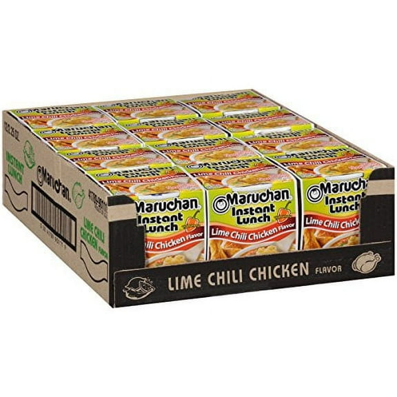 Instant Lunch Lime Chili Chicken, 2.25 Oz, Pack of 12