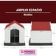 thumbnail image 2 of Casa Para Perro Raza Grande Color Rojo QPerrón, 2 of 5
