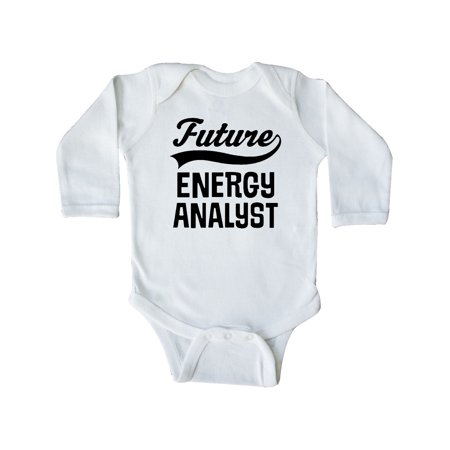 

Inktastic Future Energy Analyst Gift Baby Boy or Baby Girl Long Sleeve Bodysuit