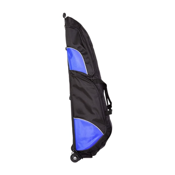 Organizador de bolsa de esgrima rodante versátil con accesorios portátiles de accesorios portátiles Bolsa de almacenamiento de carcasas para los Azul negro