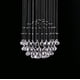 thumbnail image 4 of Candil de Cristal Cortado Gamalux Williams Krystal Doble Esfera de 5 Luces, 4 of 5