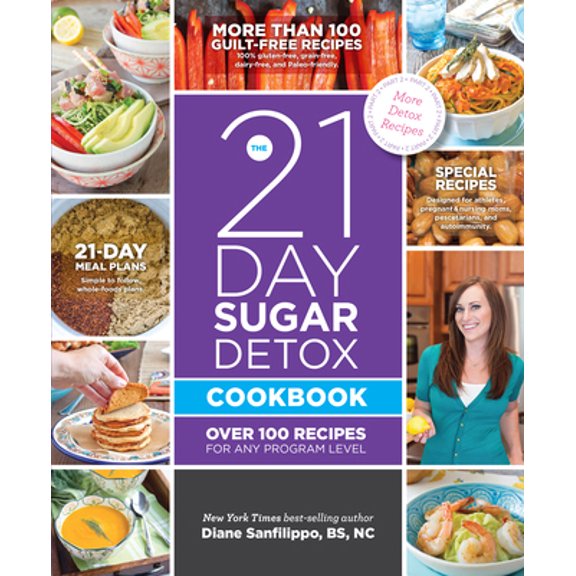 Pre-Owned The 21-Day Sugar Detox Cookbook: Over 100 Recipes for Any Program Level (Paperback) 1936608138 9781936608133