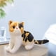 thumbnail image 1 of Juguete de peluche Simulación Gato Baoblaze Accesorios Cojín Relleno suave Amarillo Negro, 1 of 8