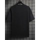 thumbnail image 3 of Creative Print Crew Neck T-shirt, Men's Versatile Short Sleeve For Summer Wear Tee For Adult, Men, Women, Teen, Teenager, Adolescent,Youth, 3 of 7