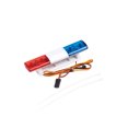 thumbnail image 1 of Vogacara 106mm/115mm/145mm luz de ingeniería práctica barra LED intermitente lámpara alarmante bajo consumo de energía 1/14 camión Drift Scx10 Kits de construcción modelo 106mm rojo azul Vogacara FN010441-09B, 1 of 6
