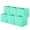 Mint Green, variant on YOYTOO 6 Pack Foldable Cube Storage Bins, 11" Collapsible Fabric Cube Organizer Baskets Bins, Forest Green