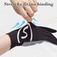 thumbnail image 5 of Guantes de ciclismo transpirables para pantalla táctil con acolchado de gel amortiguador para ciclismo de larga distancia, comodidad y agarre seguro durante actividades deportivas al aire, 5 of 6
