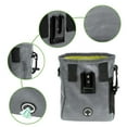 thumbnail image 5 of Bolsa de golosinas para perros, bolsa de golosinas para entrenamiento de perros para mascotas, bolsa de golosinas para perros pequeños a grandes, bolsa de golosinas para perros-gris, 5 of 5