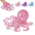 thumbnail image 1 of New Transparent Octopus Stress Relieving Toy For Children, Slow Rebounding Toy Gift, 1 of 7