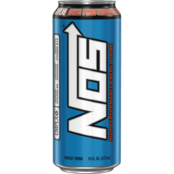 NOS High Performance Energy Drink, 16 Fl. Oz.