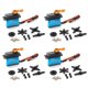 thumbnail image 1 of Esc Servo Digital 20kg alto Torque 4 Uds 180 ° servo de engranaje de acero inoxidable para 1/8 1/10 1/12 escala RC coches Robot manipulador con brazo 25T Eccomum  Esc, 1 of 7
