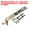 Bronze, variant on Uxcell Flush Bolt 8" x 0.87", Stainless Steel French Door Lock for Wood Composite Double Door, Black 2 Pcs